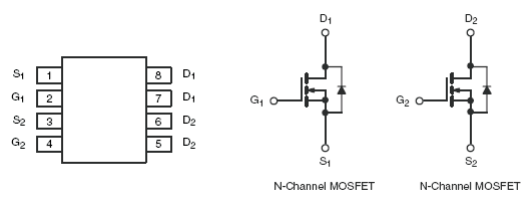 9926mos管,9926场效应管,参数引脚图规格书-KIA MOS管 9926mos管,9926场效应管,参数引脚图规格书-KIA MOS管