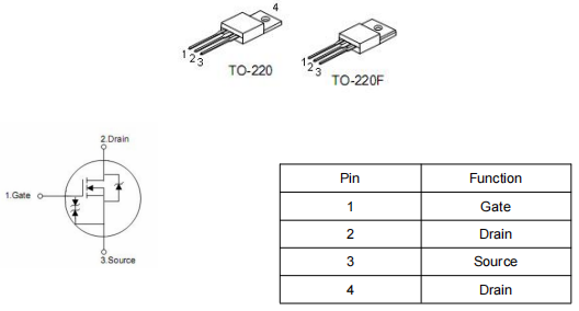 电源适配器mos管,KNX6140S场效应管参数原厂现货-KIA MOS管 电源适配器mos管,KNX6140S场效应管参数原厂现货-KIA MOS管