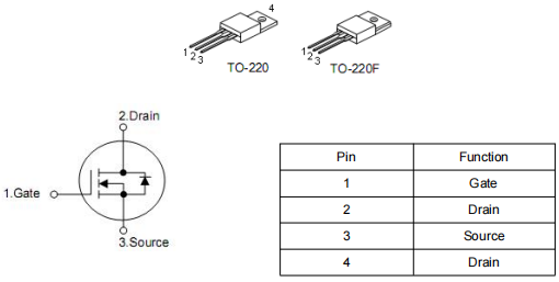 8n60场效应管参数代换,KIA8N60H参数引脚图,中文资料-KIA MOS管 8n60场效应管参数代换,KIA8N60H参数引脚图,中文资料-KIA MOS管