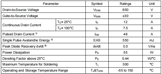 12a650v场效应管,KNF6365A 12a650v场效应管,KNF6365A