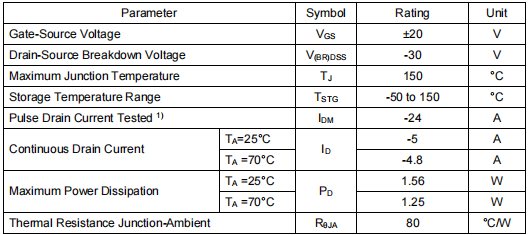 4403mos管,KPE4403B 4403mos管,KPE4403B