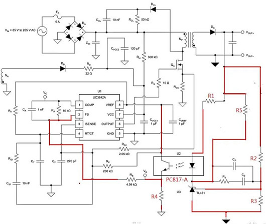 电压反馈电路 电压反馈电路