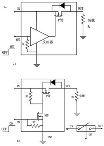 负载开关电路,MOSFET负载开关,电路原理图-KIA MOS管 负载开关电路,MOSFET负载开关,电路原理图-KIA MOS管