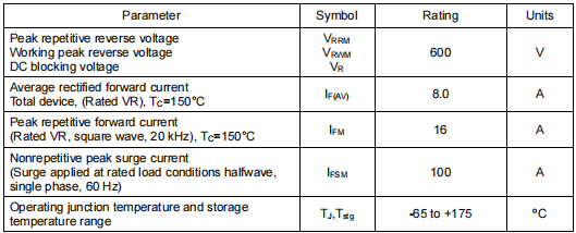 600v快恢复管,08tb60 600v快恢复管,08tb60