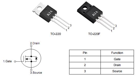 适配器充电器mos管,500V13A高压mos管,KNX6450B-KIA MOS管 适配器充电器mos管,500V13A高压mos管,KNX6450B-KIA MOS管