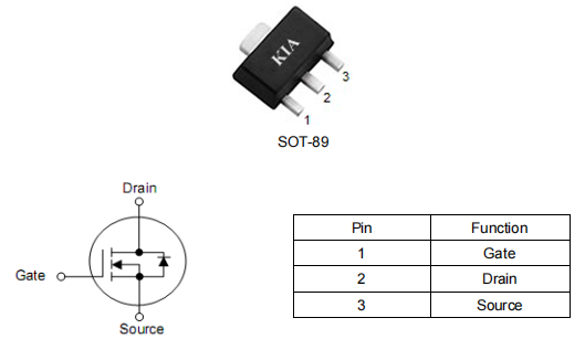 电源管理mos管,30a40v,8104场效应管,KNS8104A参数-KIA MOS管 电源管理mos管,30a40v,8104场效应管,KNS8104A参数-KIA MOS管